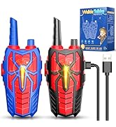 Walkie Talkies Rechargeable Toys for Kids : Gifts for Boys Ages 3 4 5 6 7 8 9 10 Kids Walkie Talk...