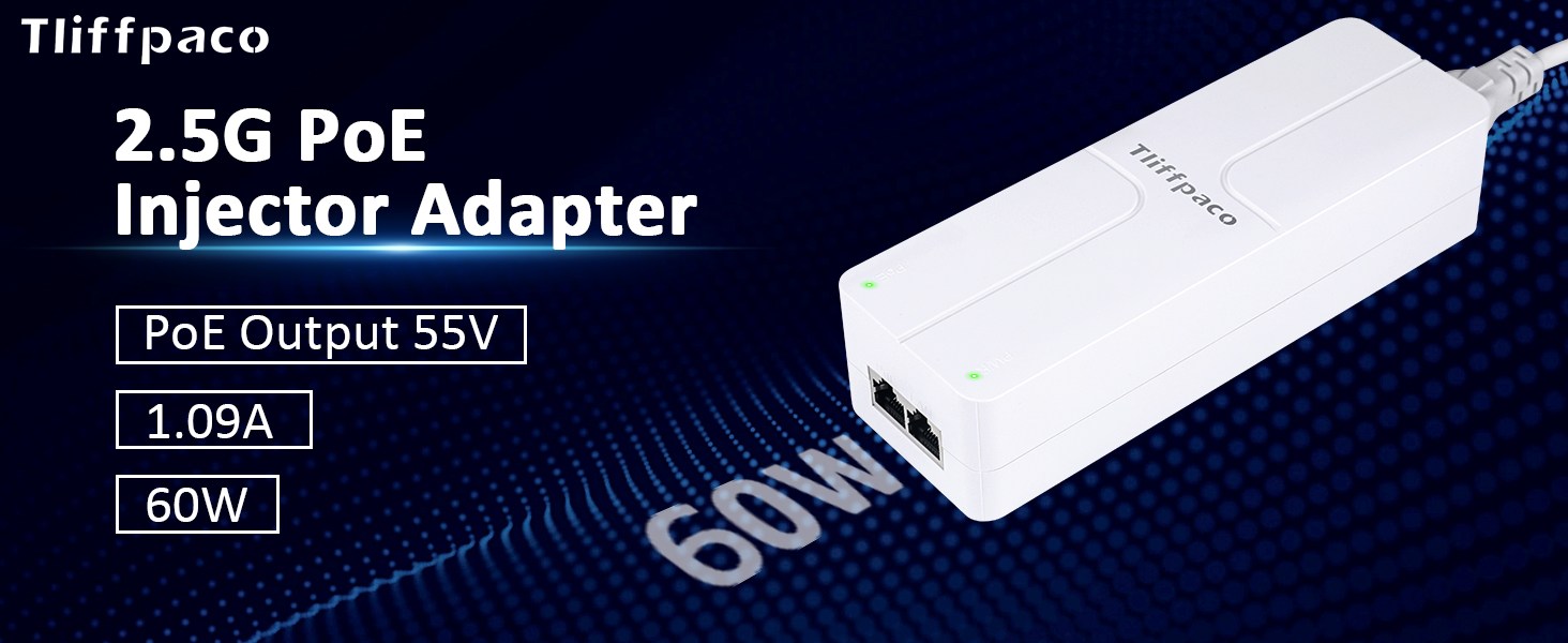 2.5g poe injector adapter
