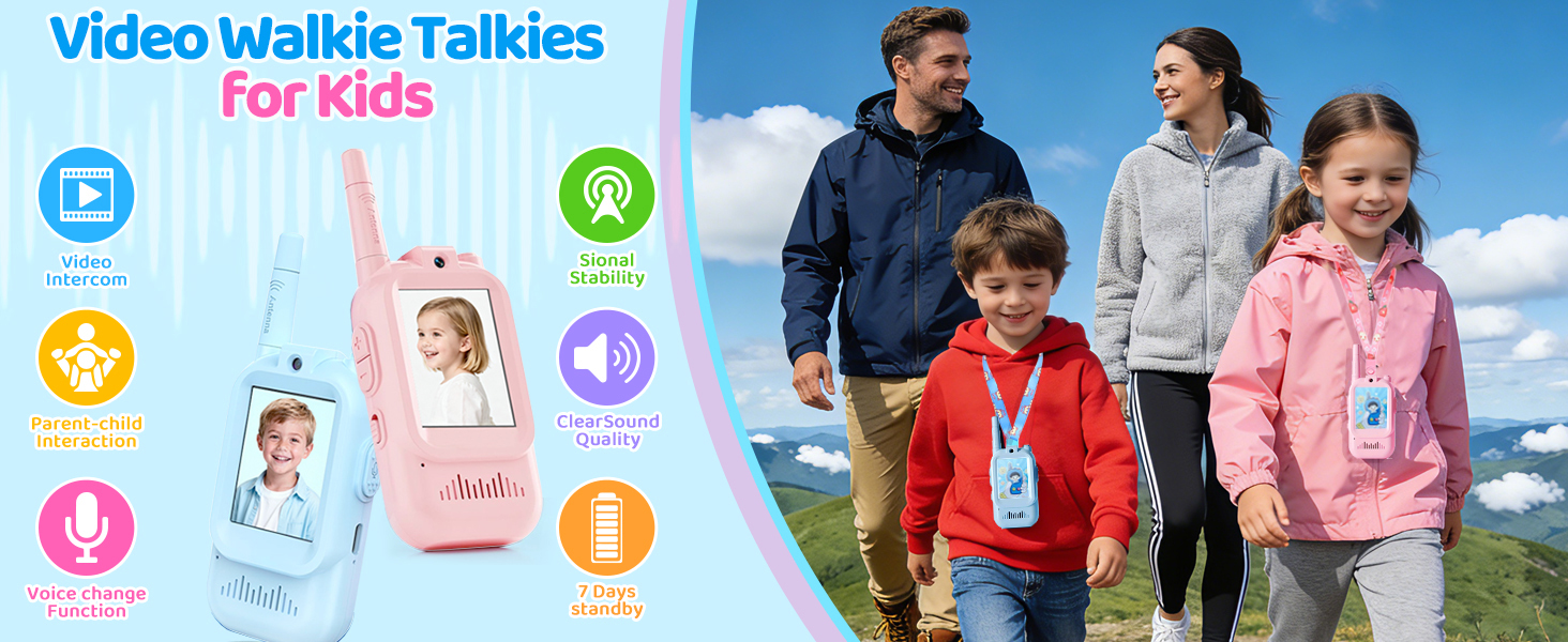 video walkie talkies for kids