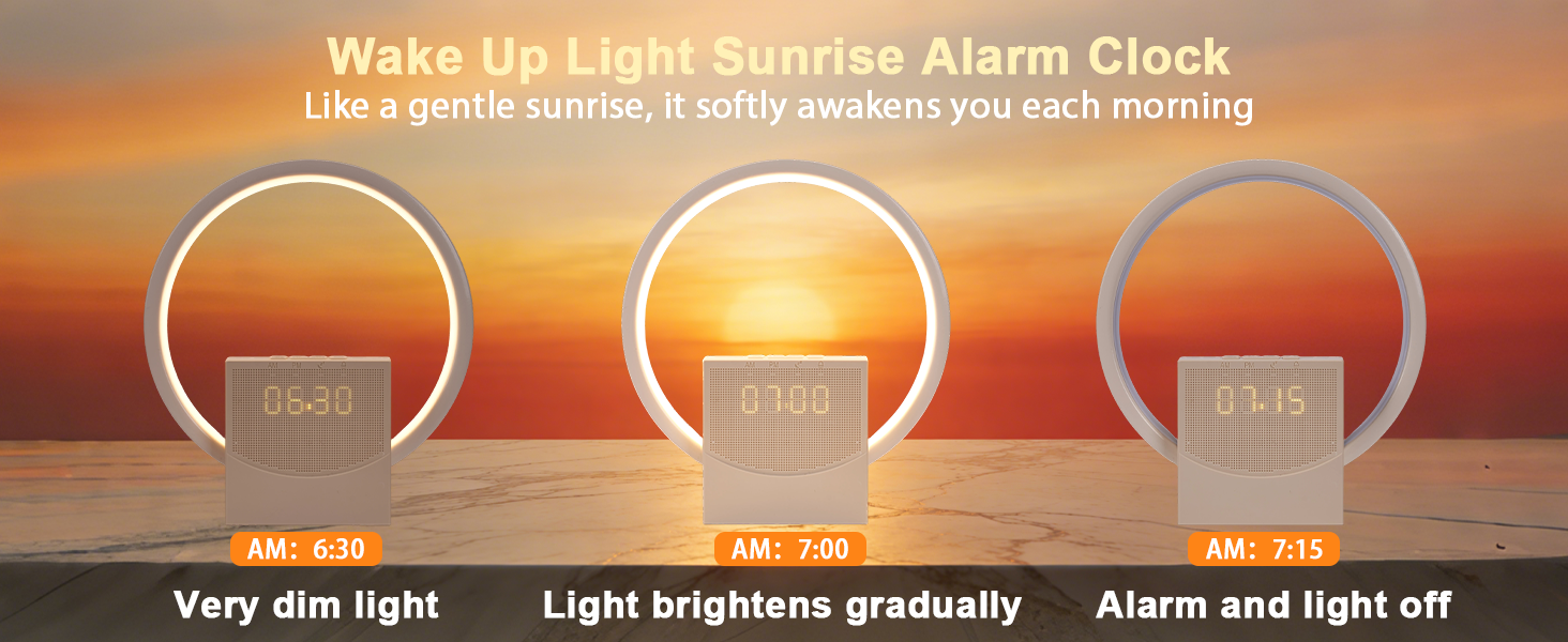 sunrise alarm clock