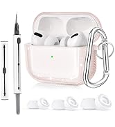 KOREDA [4 in 1] for AirPods Pro 2nd/1st Generation Case Cover with Cleaner Kit &amp; Replacement Eart...