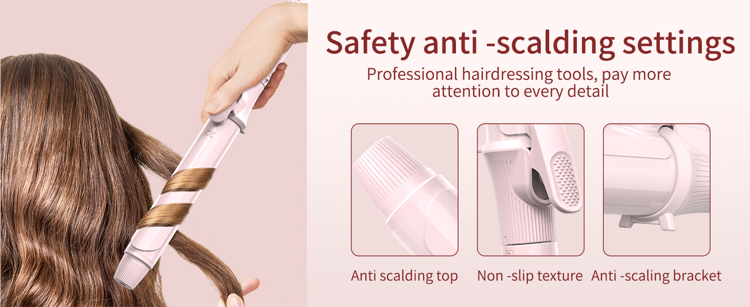 Safety anti scalding setting