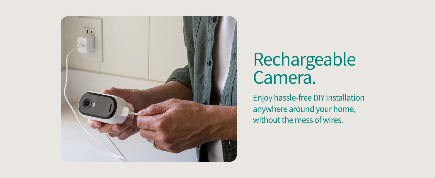 Arlo Essential Battery Security Camera 2K