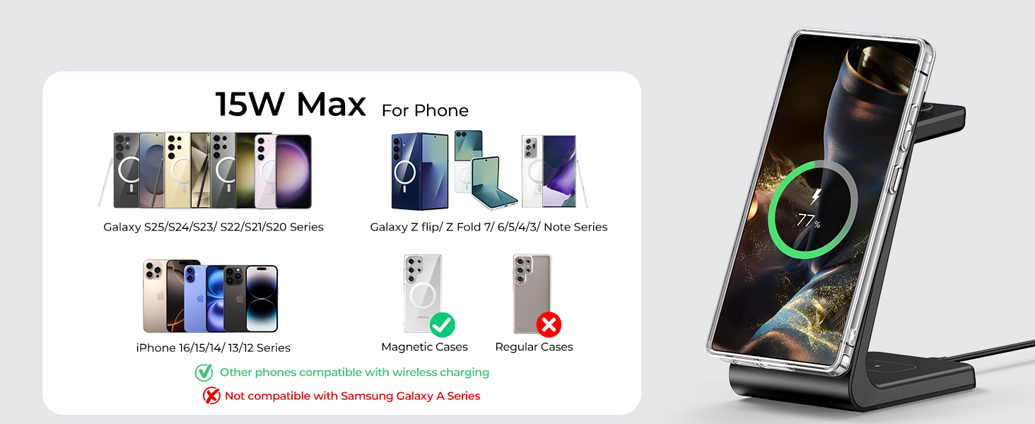 3 in 1 samsung charging station