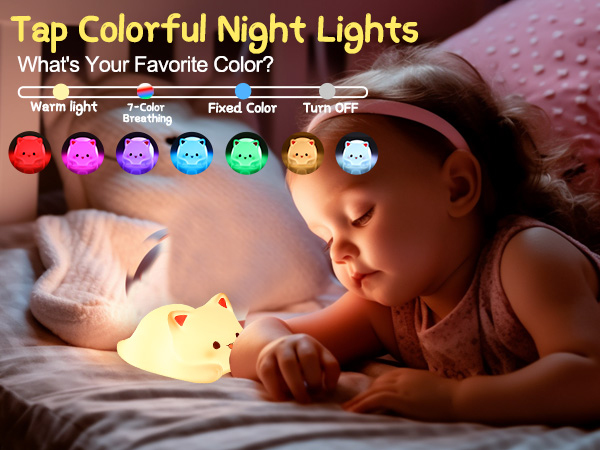 Tap Colorful Night Lights