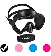 OMGear Diving Mask Snorkeling Gear Kids Adult Snorkel Mask Dive Goggles Silicone Swim Glasses wit...