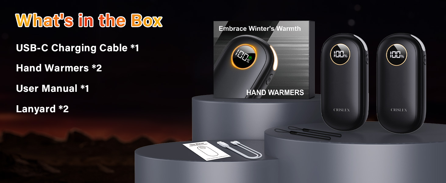 battery hand warmer rechargeable