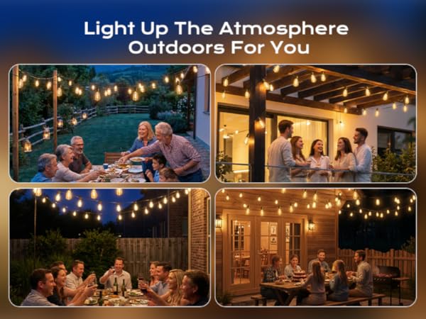 solar string lights outdoor