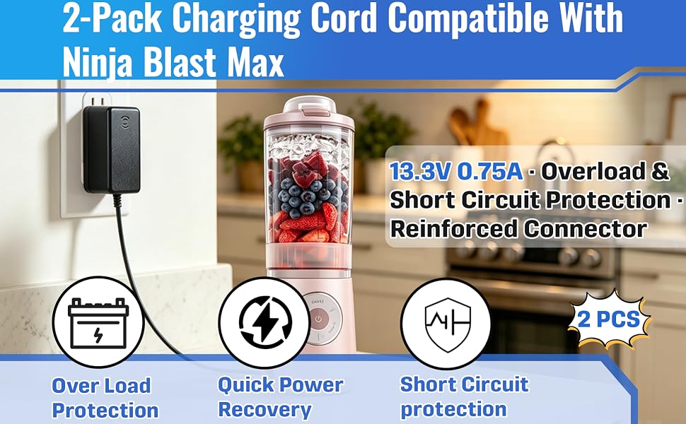 2 Pack Replacement Charging Cable A+6