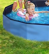 splash pad, dog pool
