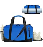 Kanonmaori Yoga Mat Bag, Gym Workout Bag with Water Bottle Pocket, Pilates Bag for Women with Wet...