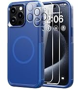 Diverbox for iPhone 15 pro case - [Compatible with MagSafe] [with Screen Protector ] [Shockproof]...