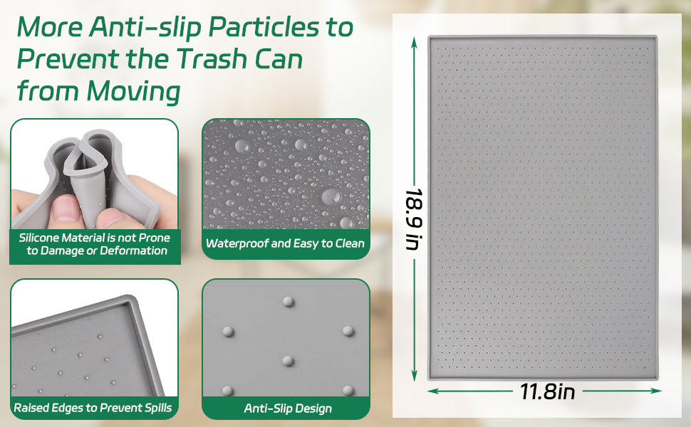 Trash Can Mat