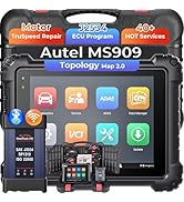 Autel MaxiSys MS909 Intelligent Scanner: 2026 MS909 Same as Ultra MS919, Up of MS908S PRO II Elit...