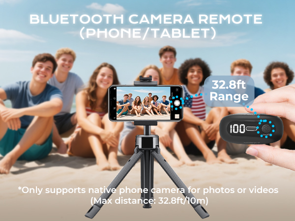 xihama B5 Tiktok Scrolling Remote Control with Wireless Earbuds