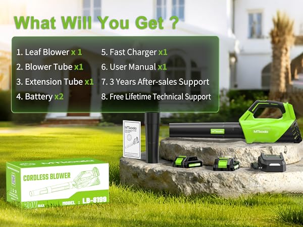 electric leaf blower