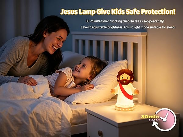 Jesus sleep lamp