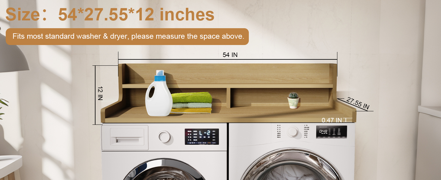 washer dryer countertop with shelf washer dryer topper laundry topper for washer dryer countertop