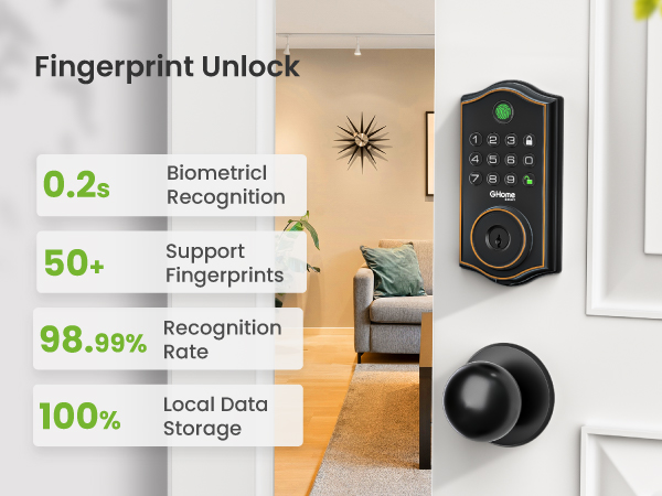 fingerprint door lock