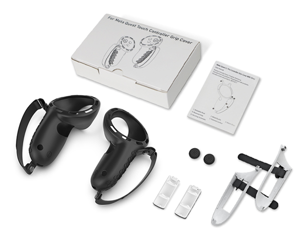 Meta Quest 3 Controllers Straps Knuckle Hand Strap Adjustable Oculus VR Accessories Joystick Black