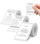 3 Rolls Labels for NIIMBOT B1 B21 B3S K3 Label Maker, 2'' x 3.15'' (50x80mm) Printer Labels, Food...