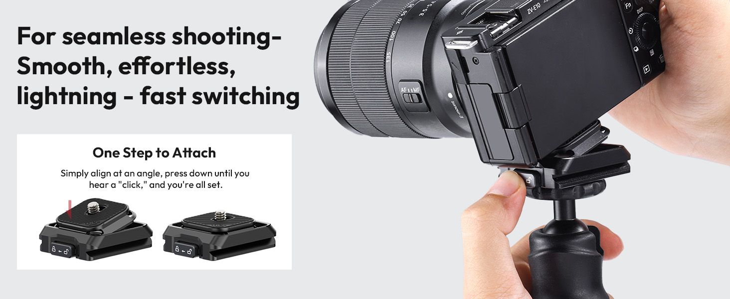 quick release plate for camera