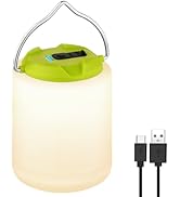 BOBKID LED Camping Lantern, Rechargeable Camping Light, 4 Modes Outdoor Flashlights Lanterns with...