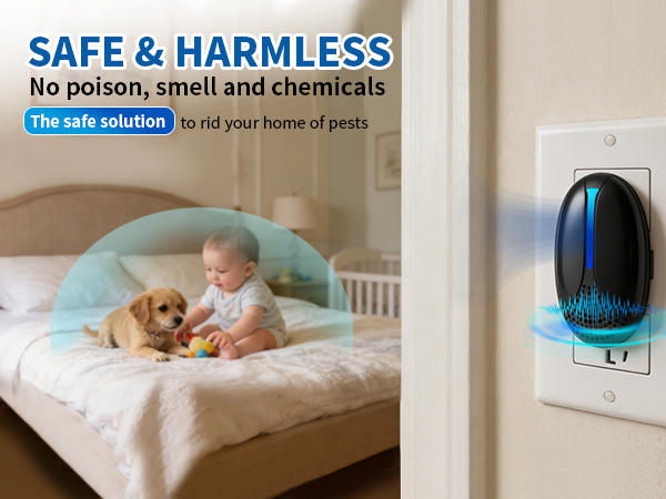 The safe solution to rid your home of pests