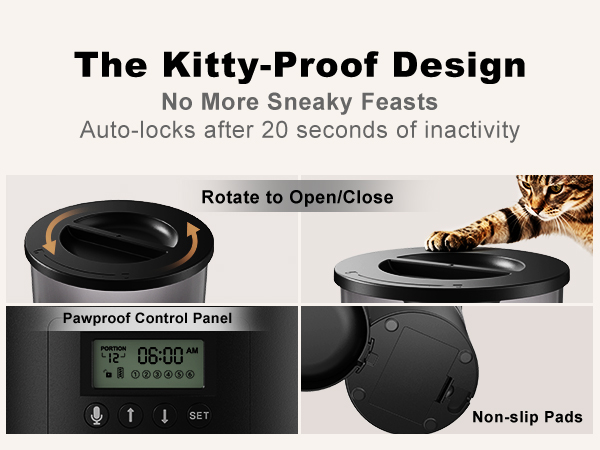 cat feeders automatic
