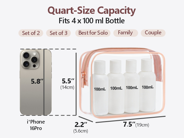 clear makeup bag