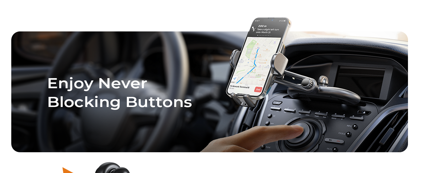 cd player phone mount