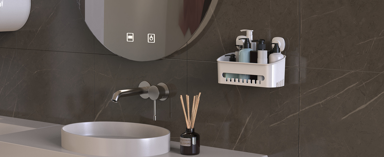 suction cup shower caddy