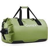 Gonex 40L 60L 80L Extra Large Waterproof Duffle Travel Dry Duffel Bag Heavy Duty Bag with Durable...