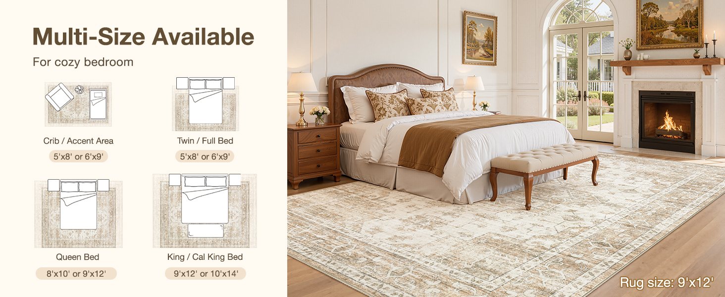 rug for bedroom