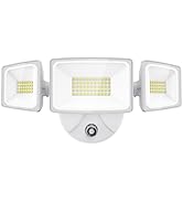 Onforu 60W LED Dusk to Dawn Security Lights, 6000LM Exterior Flood Lights, IP65 Waterproof Outdoo...