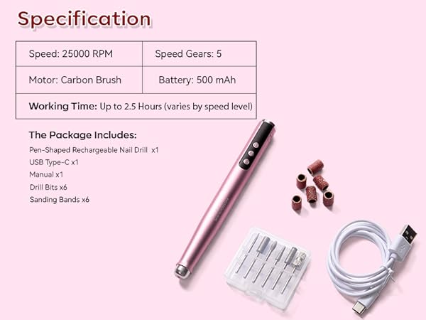 nail drill bit