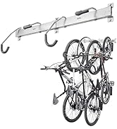 Garage Bike Rack Wall Mount Rail Rack by Delta Cycle - Bike Hangers for Garage - Bike Storage Rac...