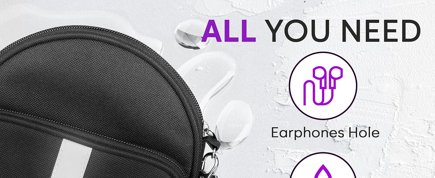 KLIM Portable CD Player Case