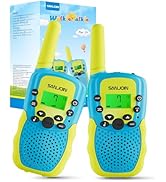 SANJOIN Walkie Talkies 2 Pack for Kids Toys Easter Gifts for Boys Girls 4-8,3 Miles Range Walkie ...