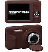 Supmay Silicone Camera Case for KODAK PIXPRO FZ55 16MP Digital Camera, Soft Silicone Protective C...