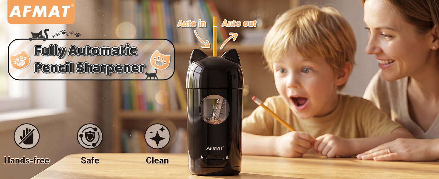 fully automatic pencil sharpener