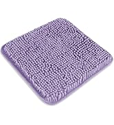 PureSwan Small Bathroom Rug 12"x12" – Washable and Absorbent Mini Bath Mat, Non Slip, Thick Soft ...