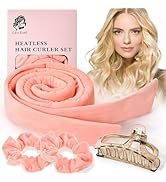 Heatless Curls Overnight for Long Hair,Soft Heatless Curling Rod Headband Extra Long,No Heat Hair...