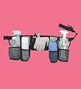 Tool Pouch, Waist Tools Bag Belt, Bottle Holster, Heavy Duty Working Tool Apron for Janitorial, C...