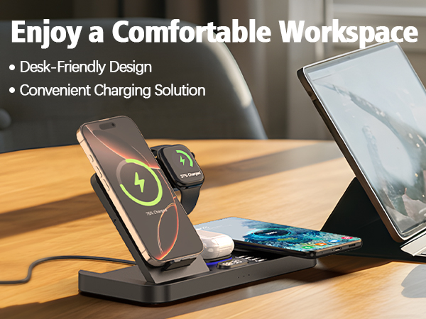 dual iphone charging station