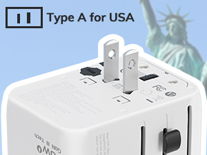 Type A for USA