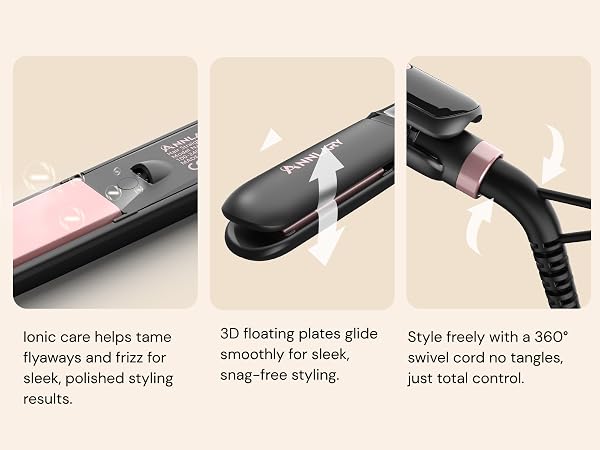 mini hair straightener