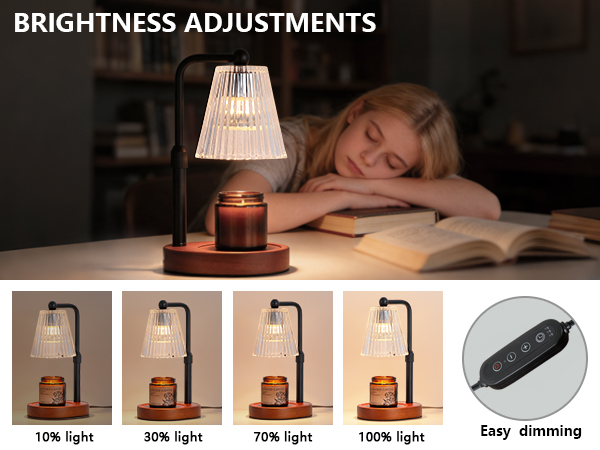 Dimmable candle lamp
