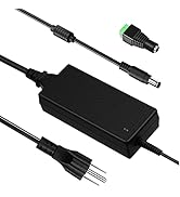 24 Volt 6 Amp Power Supply Adapter,100-240V AC to DC 24V 6A Power Adapter with 5.5mm x 2.1mm DC O...