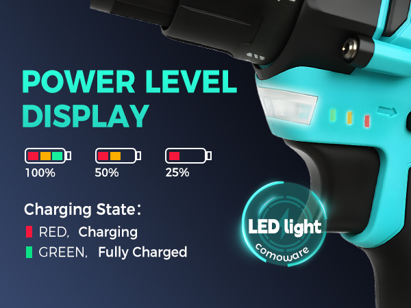 cordless drill with battery and charger